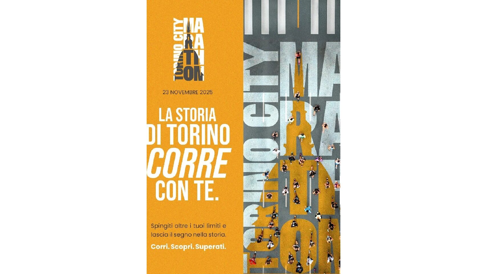 Torino City Marathon  23 novembre 2025